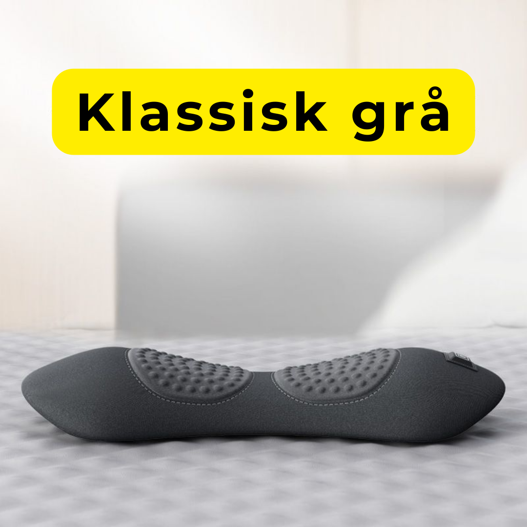 Oplev dybdegående traktion og smertelindring. LindPude lindrer rygsmerter & iskias med varme og vibration.