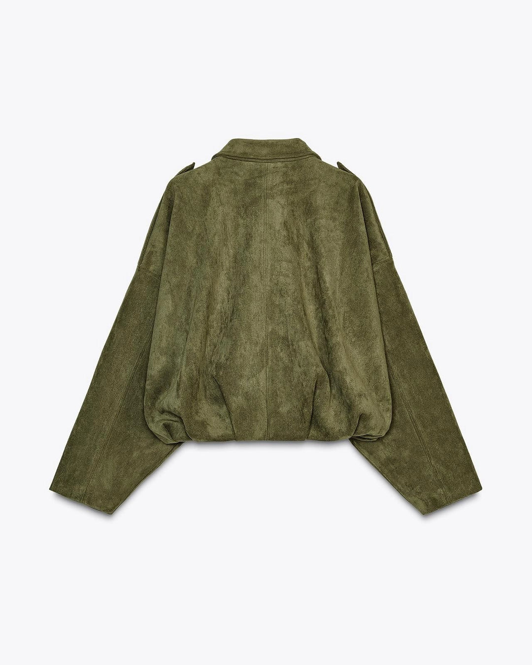 Elegant, tidløs nubuk jakke til kvinder. Luksuriøs læderjakke med moderne snit, perfekt som stilfuld overgangsjakke.