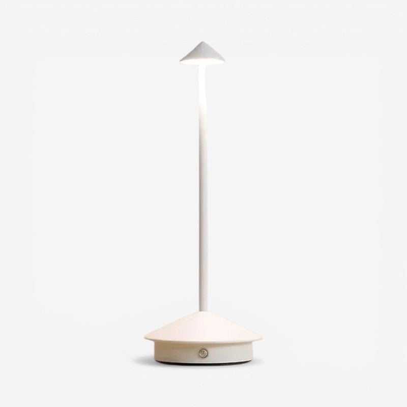 Moderne design LumaLite designlampe. Fleksibel bærbar bordlampe med justerbart LED lys og touch.