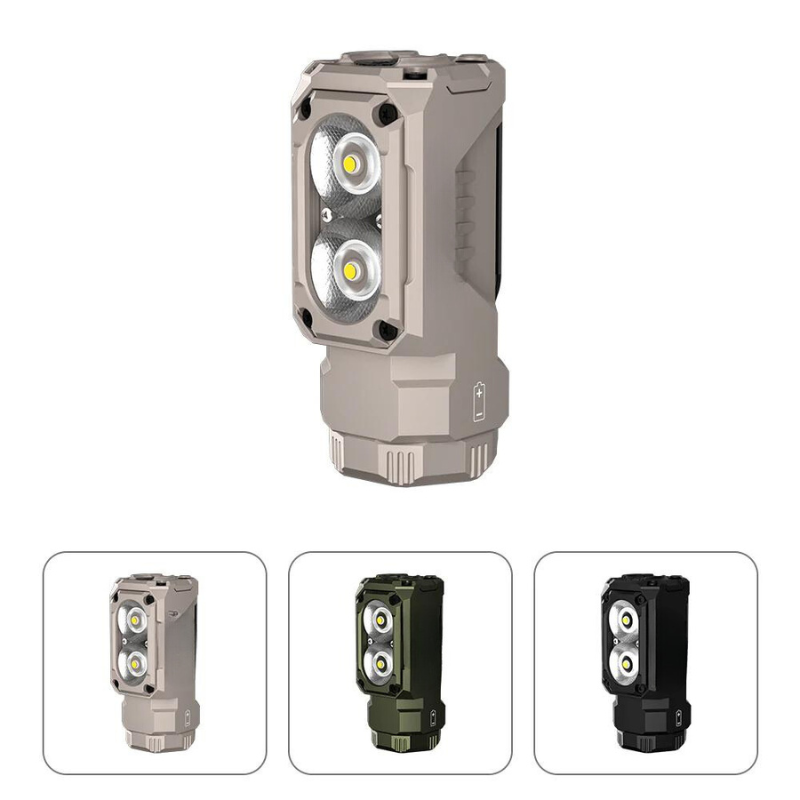 Vandtæt LumenLet LED pandelampe til håndfri belysning under vandreture og overlevelse.