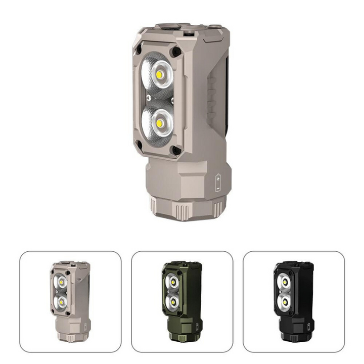 Vandtæt LumenLet LED pandelampe til håndfri belysning under vandreture og overlevelse.