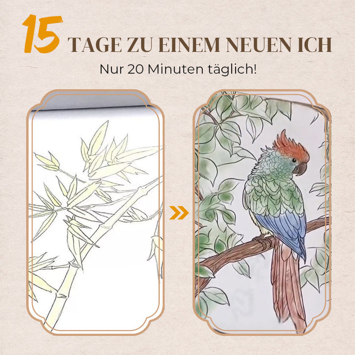 Et nærbillede af rispapiret i LumenScroll tegnealbum, egnet til detaljeret tegning.