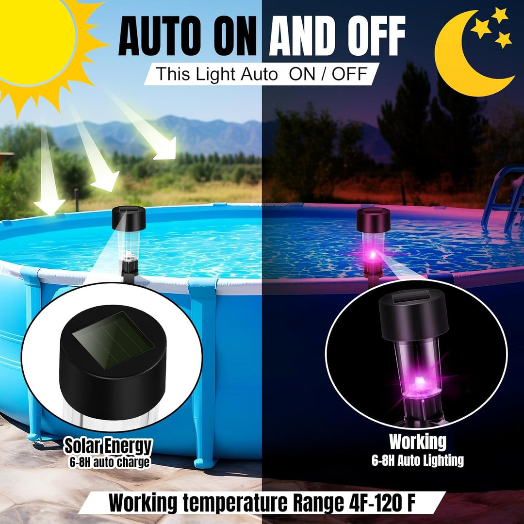 Trådløse LumiVibe solcellelamper, nem opsætning som stemningsfuldt terrasselys.