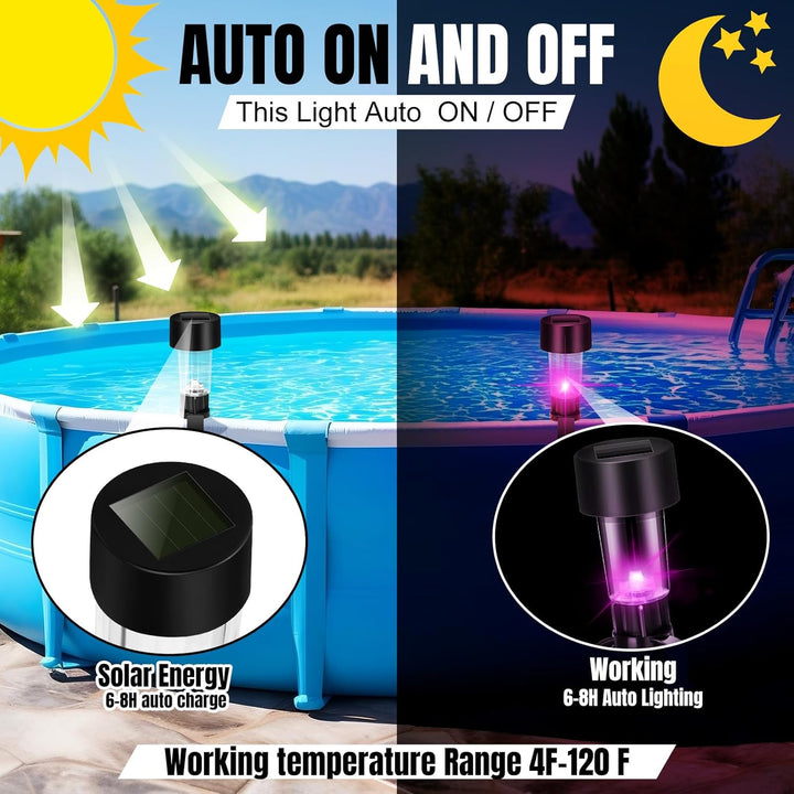 Trådløse LumiVibe solcellelamper, nem opsætning som stemningsfuldt terrasselys.