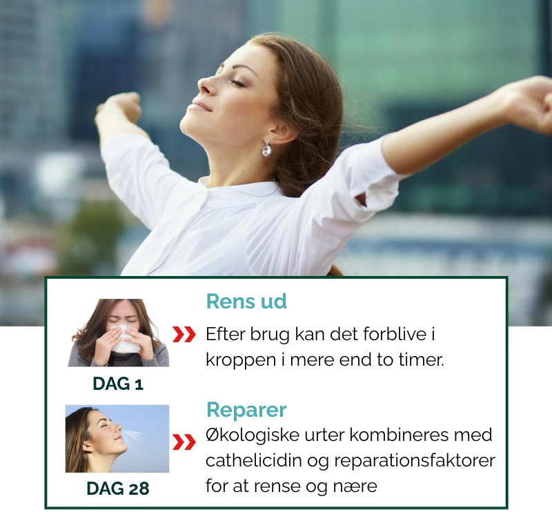 Naturlig lungerens og vejrtrækningsstøtte for en sundere hverdag uden slim.