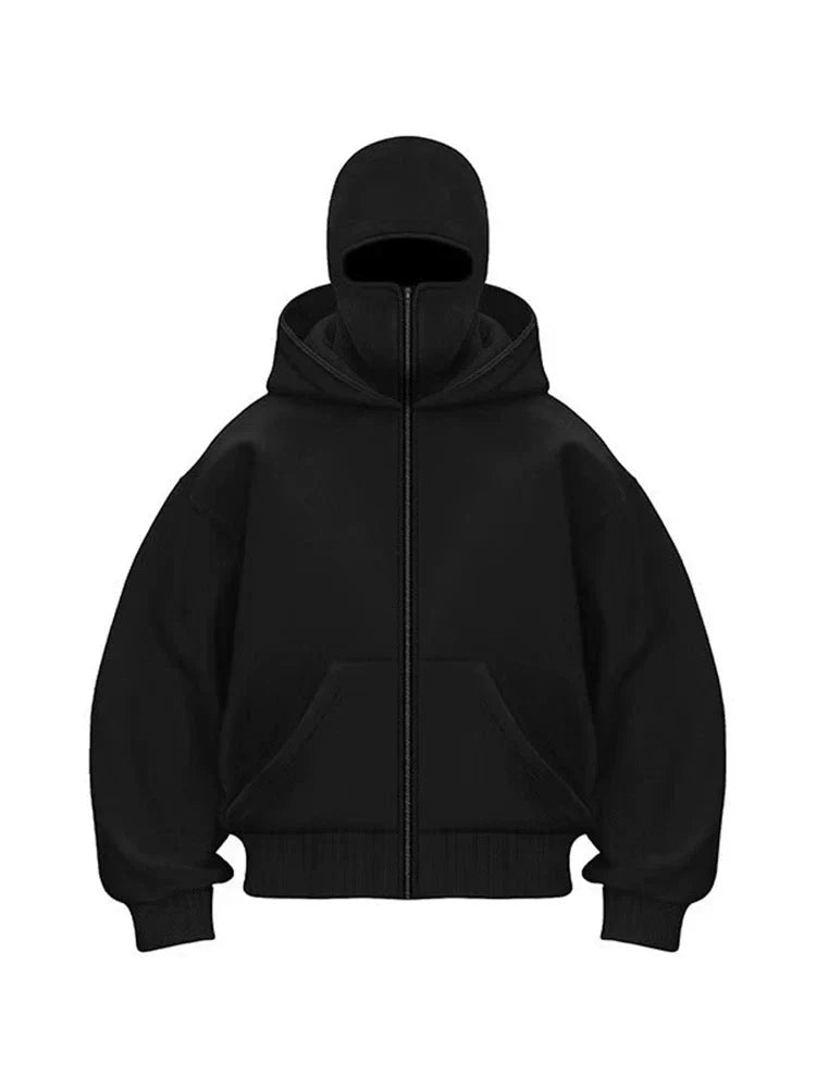 Sporty mænds hættetrøje perfekt til udendørs brug. Hold varmen med stil i denne komfortable hoodie.
