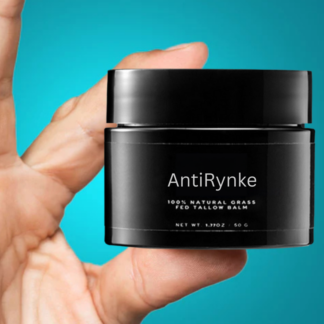 Mænds hudpleje: Anti-rynke balsam med naturlige ingredienser. Giver glat og ungdommelig hud.