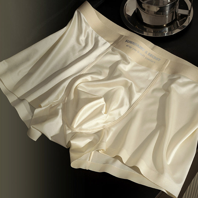 Elastiske boxershorts til mænd, der sikrer en behagelig pasform og åndbarhed.