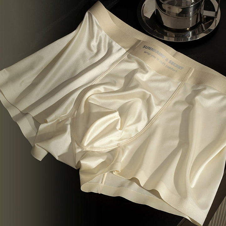 Elastiske boxershorts til mænd, der sikrer en behagelig pasform og åndbarhed.