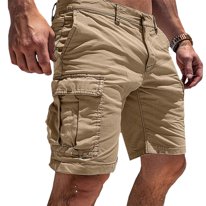 Mænds cargo shorts i behageligt stof med funktionelle lommer. Perfekte som fritidsshorts eller hverdagsshorts.