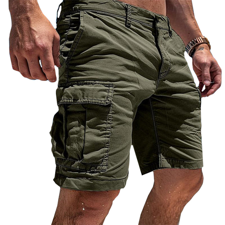Stilfulde herre cargo shorts til sommeren. Behagelige lommeshorts ideelle for en casual og funktionel stil.