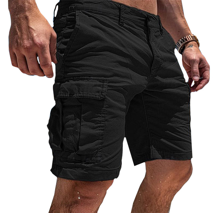 Funktionelle cargo shorts til mænd, med praktiske lommer. Slidstærke sommershorts for optimal komfort.