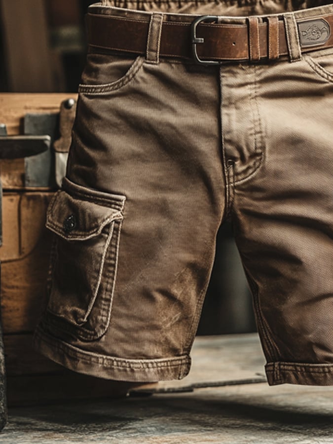 Moderne mænds shorts med fokus på komfort og funktionalitet. Ideelle som praktiske sommershorts til mange formål.