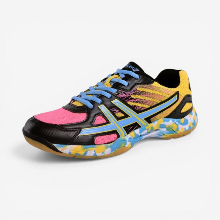 Komfortable mænds sneakers med skridsikker sål, perfekt til langvarig brug og sikker gang.