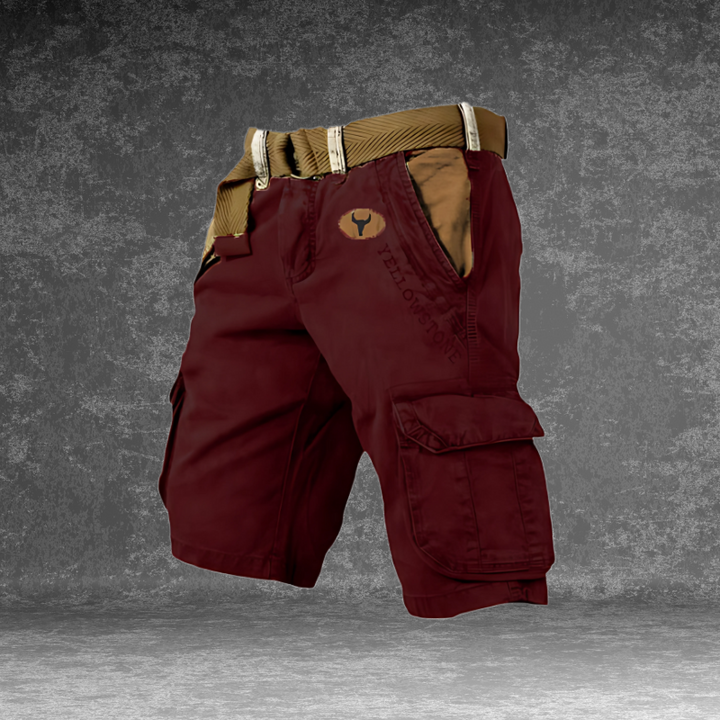 Rummelige og komfortable herreshorts. Praktiske lommer gør disse cargo shorts ideelle til aktiv livsstil.