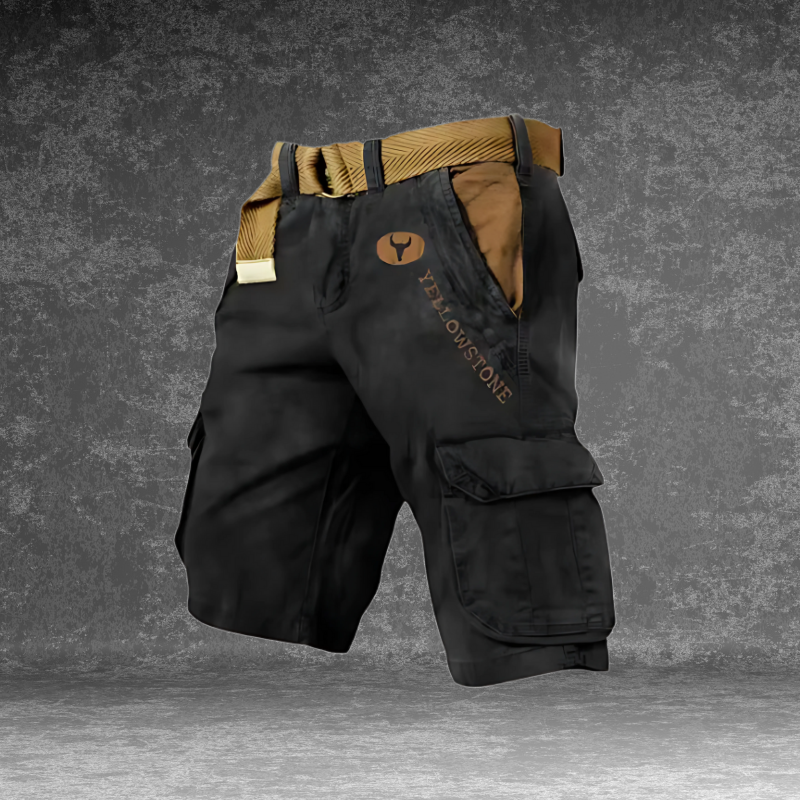 Lette sommer shorts til mænd. Casual cargo shorts perfekte til både by og natur.