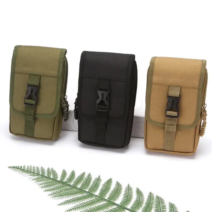 Taktisk bæltetaske til mænd, vandtæt og designet til jagt og outdoor aktiviteter.