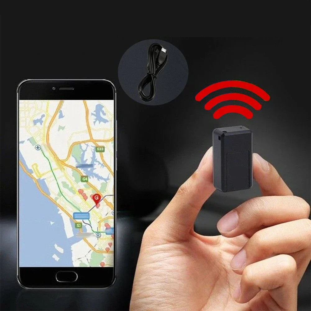 Kompakt magnetisk GPS tracker til bil og ejendele. Diskret tyverisikring med realtid sporing.