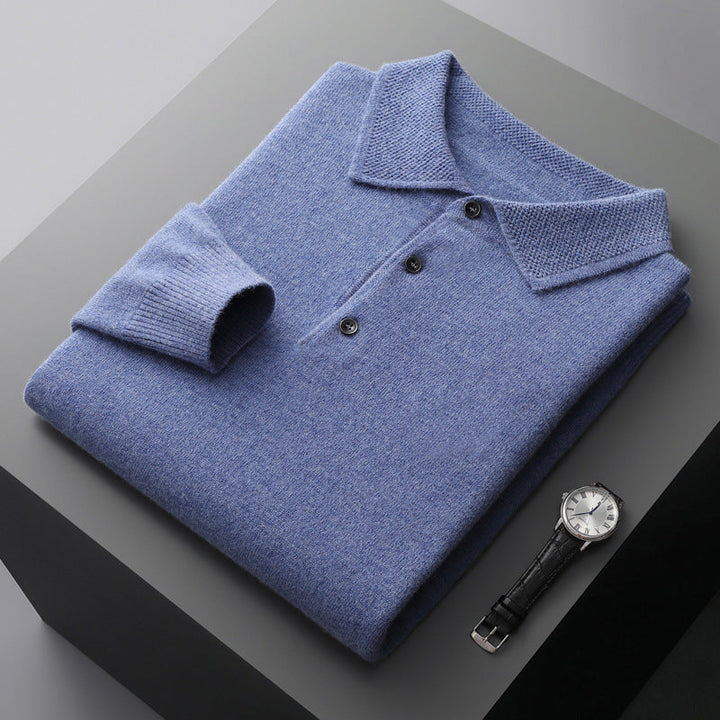 Stilfuld Marius poloshirt til mænd, et ikonisk stykke tøj for den moderne herre.