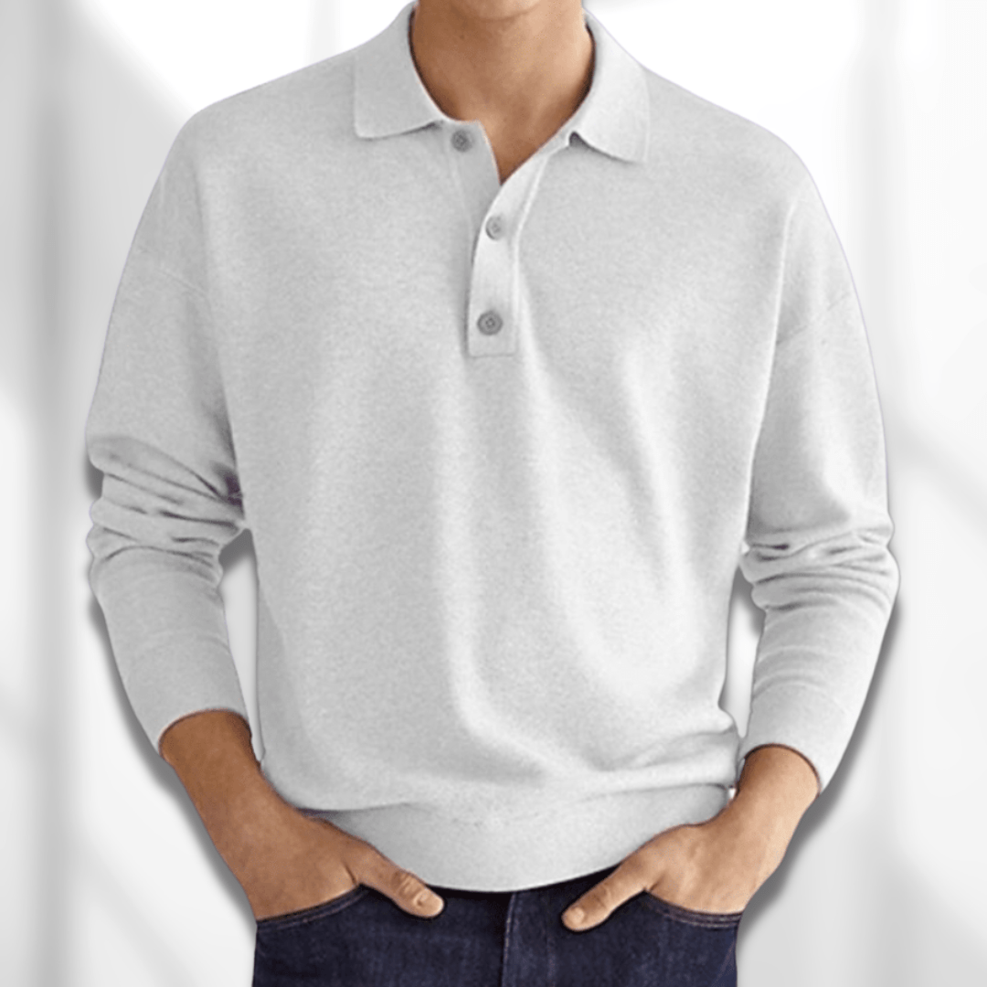 Blød MetroBlend herre poloshirt med komfortabel pasform. Ideel til hverdag og smart fritid.