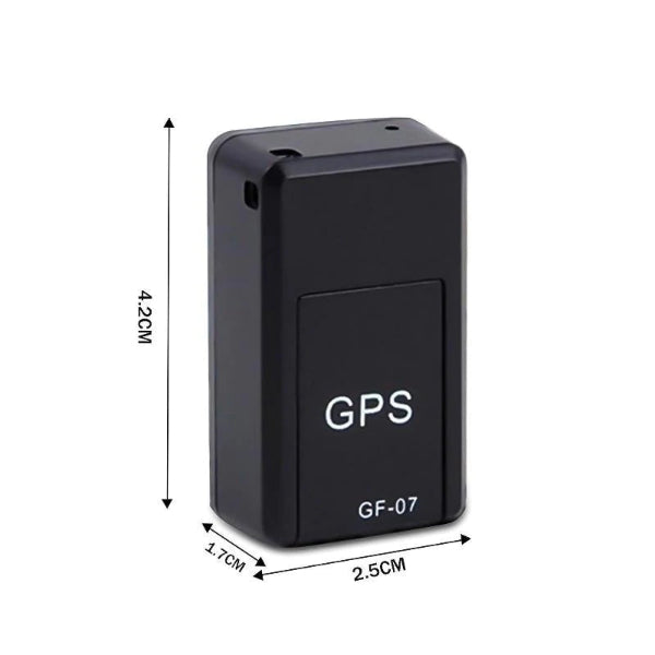 Få fuld kontrol med denne magnetiske mini GPS-tracker, der tilbyder realtid sporing og tyverisikring.