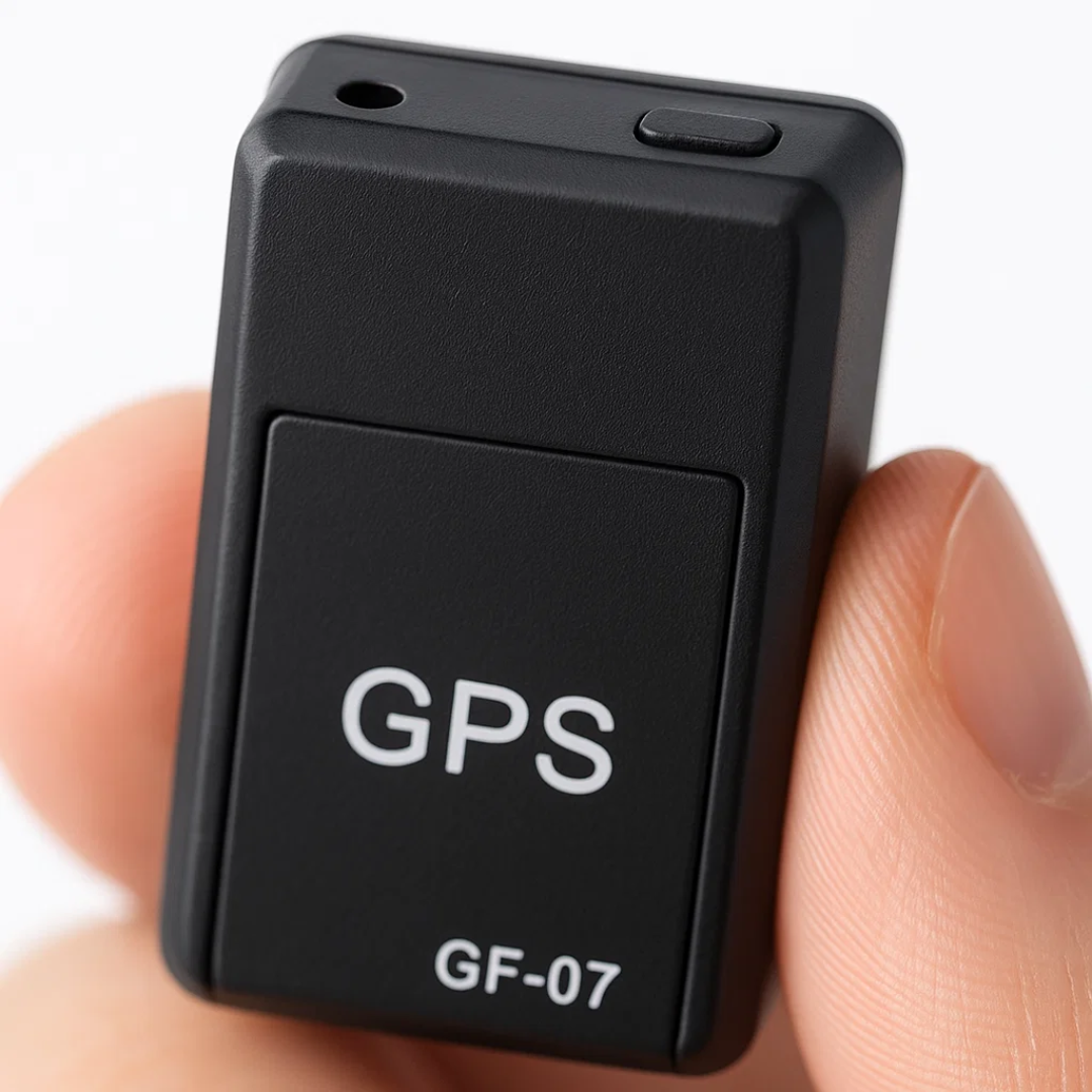 Lille, diskret mini GPS-tracker med magnet og lang batteritid til sporing.