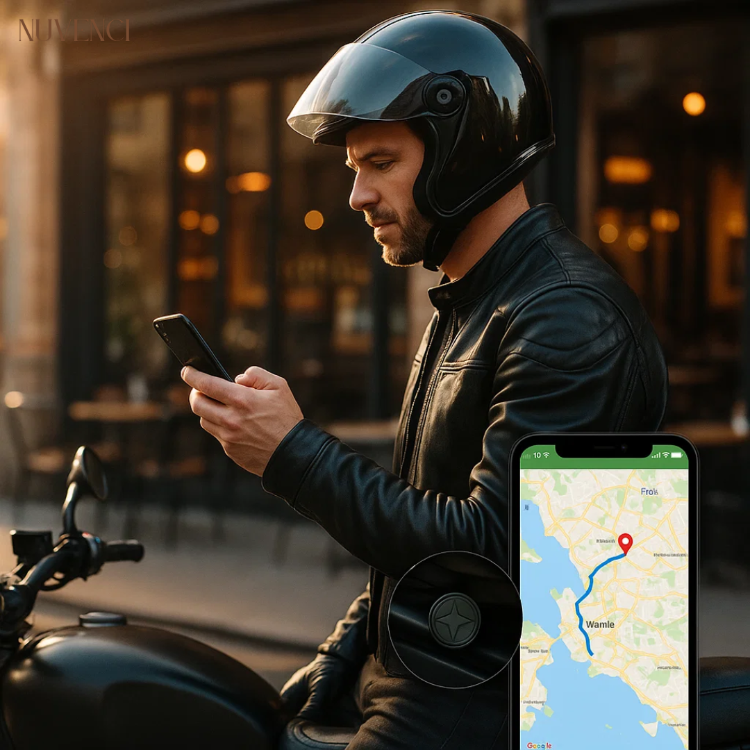 Mini GPS med kraftig magnet. Til bil overvågning, anti-tyveri og realtid sporing.