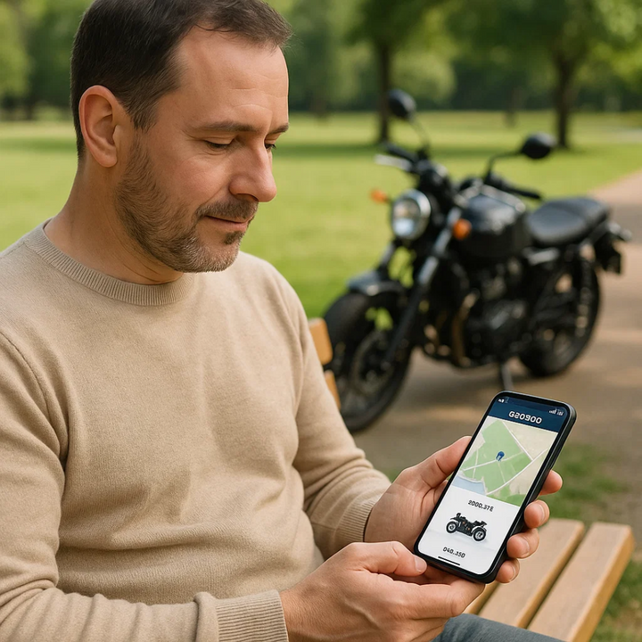 Bil GPS-tracker med magnet. Sikkerhed og sporing i realtid. Lang batterilevetid.