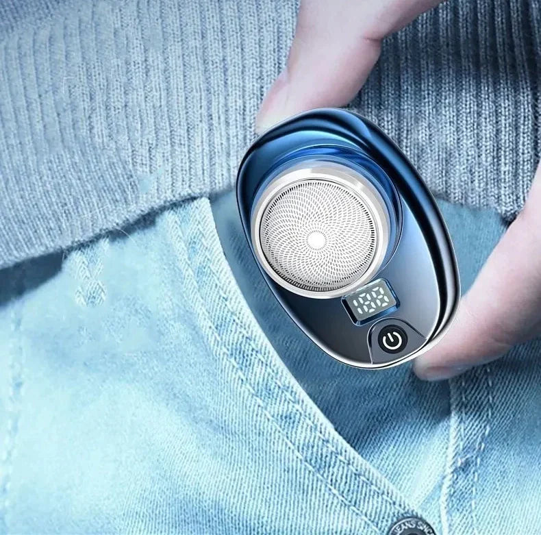 Unisex mini hårfjerner til rejser. Giver glat hud overalt, praktisk og effektiv.