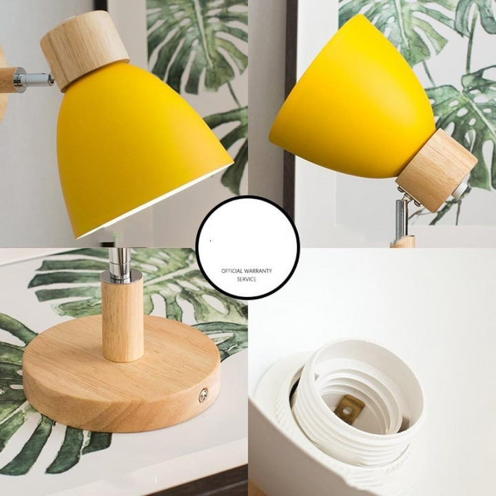 Nordisk design væglampe med blød belysning, perfekt til hyggelige og afslappende aftener.