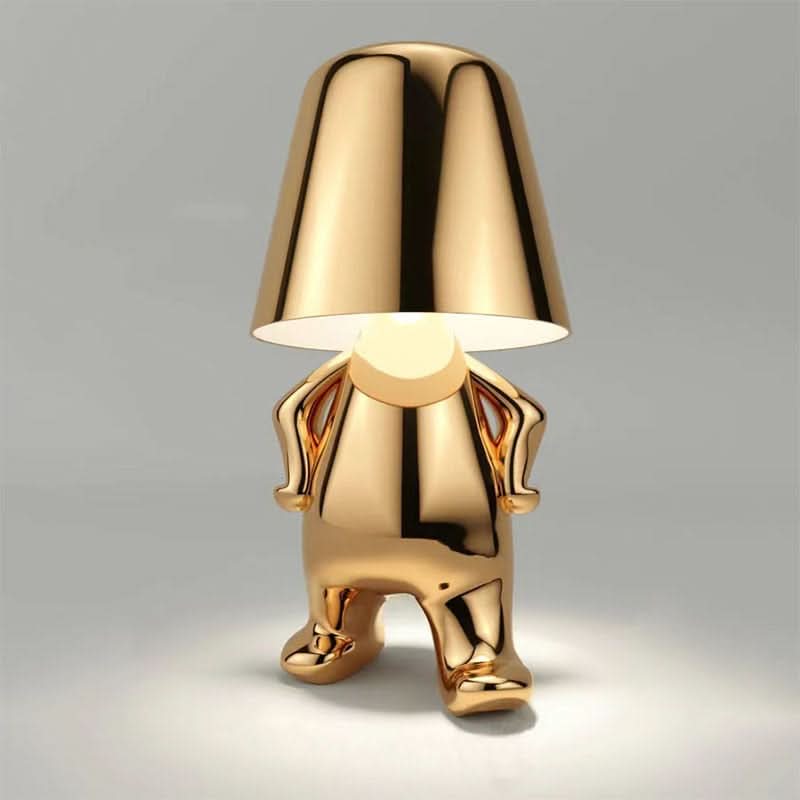 Elegant designlampe med LED og touch funktion. Genopladelig bordlampe, ideel til enhver stemning.