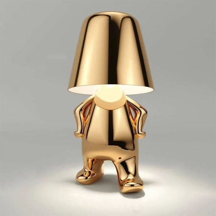 Elegant designlampe med LED og touch funktion. Genopladelig bordlampe, ideel til enhver stemning.