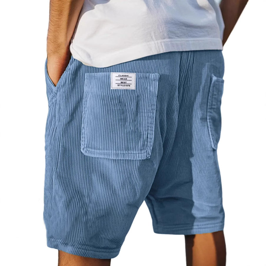 Urban stil herreshorts til mænd, med elastisk linning og moderne design, perfekt til sommerfritid.