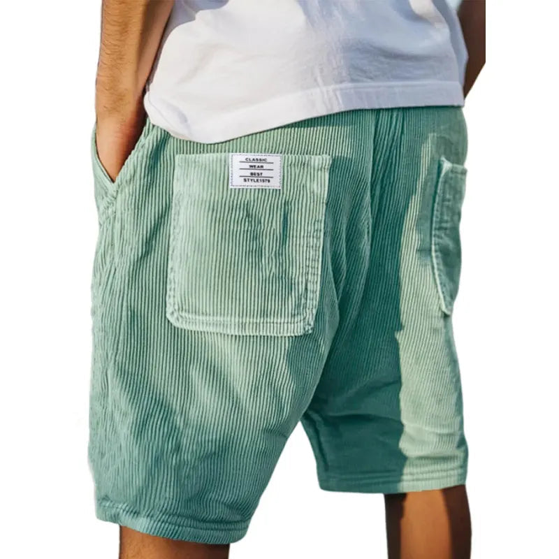 Stilfulde og behagelige herreshorts til fritid og sommer, med komfortabel elastisk linning og snit.