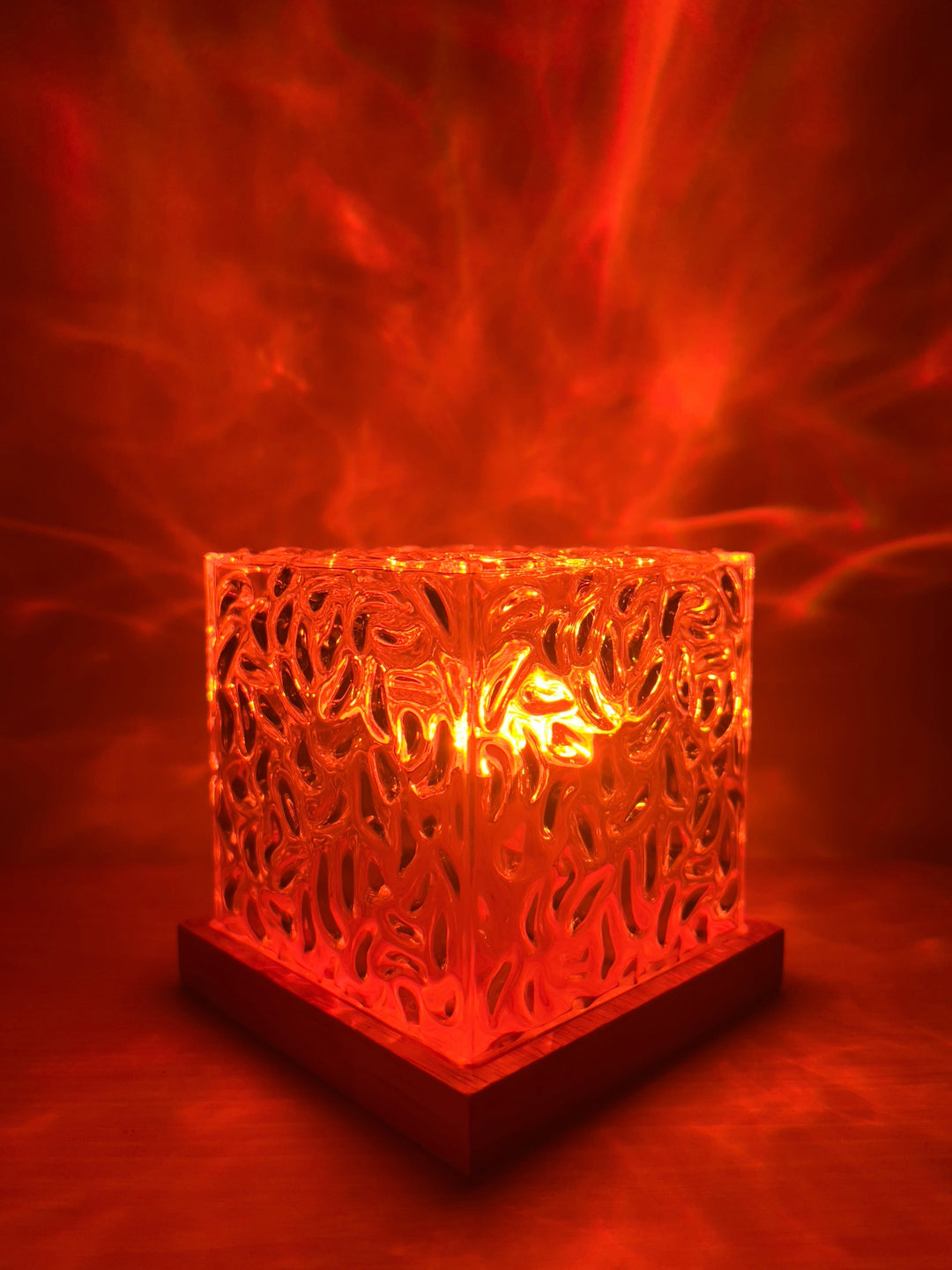 Perfekt gave: Nordlys projektor lampe. Unik belysning med farveskift for hygge og afslapning i hjemmet.