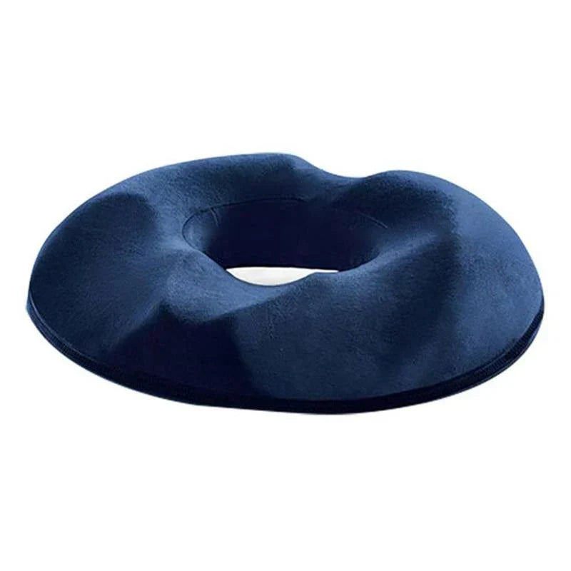 Ergonomisk sædepude for smerteaflastning i haleben & ryg. Giver lændestøtte og komfort. Til kontor/bil.