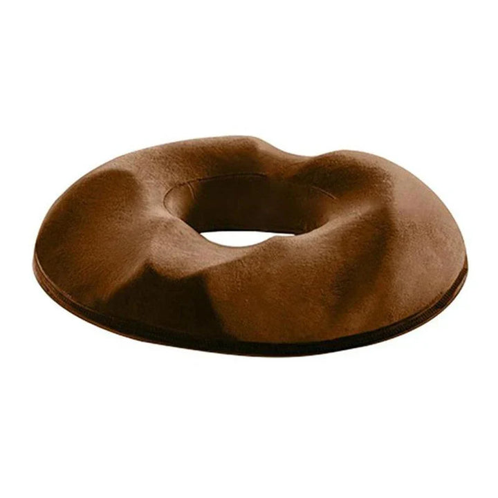 Unisex ortopædisk sædepude i rosa. Designet for halebenaflastning og ergonomisk siddekomfort hele dagen.
