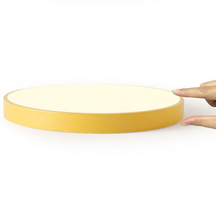 Energibesparende PastelRing LED loftlampe. Pastelfarvet moderne design til indendørs brug.