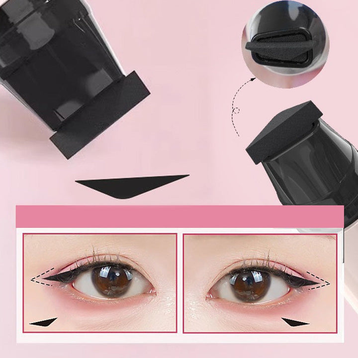 Vandfast eyeliner til kvinder. Perfekt vinge nemt opnået. Langtidsholdbar øjenmakeup for skønhed.