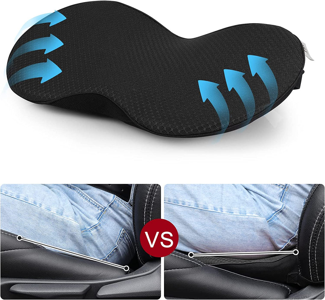 Komfortabel Phonery Pad bilsædehynde med memory foam for ergonomisk støtte.