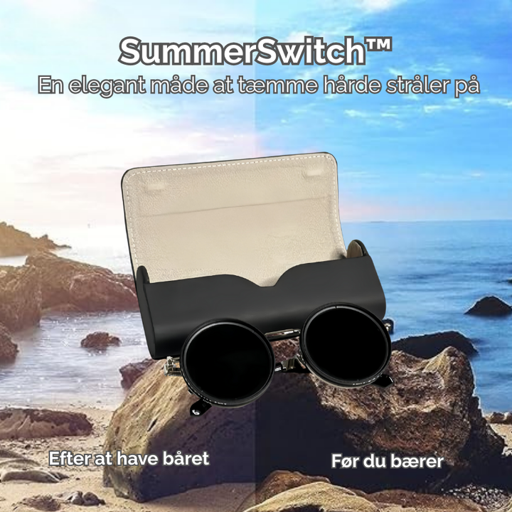 Polariserede solbriller til mænd & kvinder med justerbart lys & ND9 filter. Optimal UV-beskyttelse til sport & fritid.