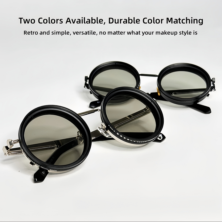 Stilfulde polariserede solbriller til herre & dame. ND9 filter, justerbar lys & UV-beskyttelse for alle eventyr.