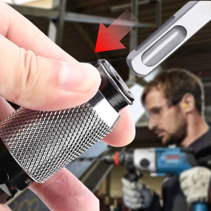 Effektiv PowerPivot bore- og skrueadapter, der sikrer hurtige skift. Ideel til gør-det-selv og håndværkere. Optimer dit elværktøj.