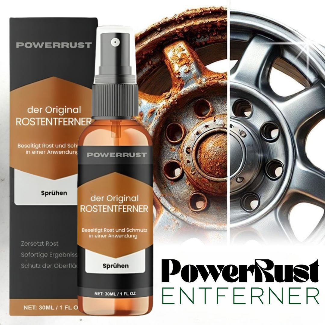 PowerRust Rustfjerner flaske. Kraftig, syrefri formel fjerner genstridig rust fra metalværktøj, cykler og biler.
