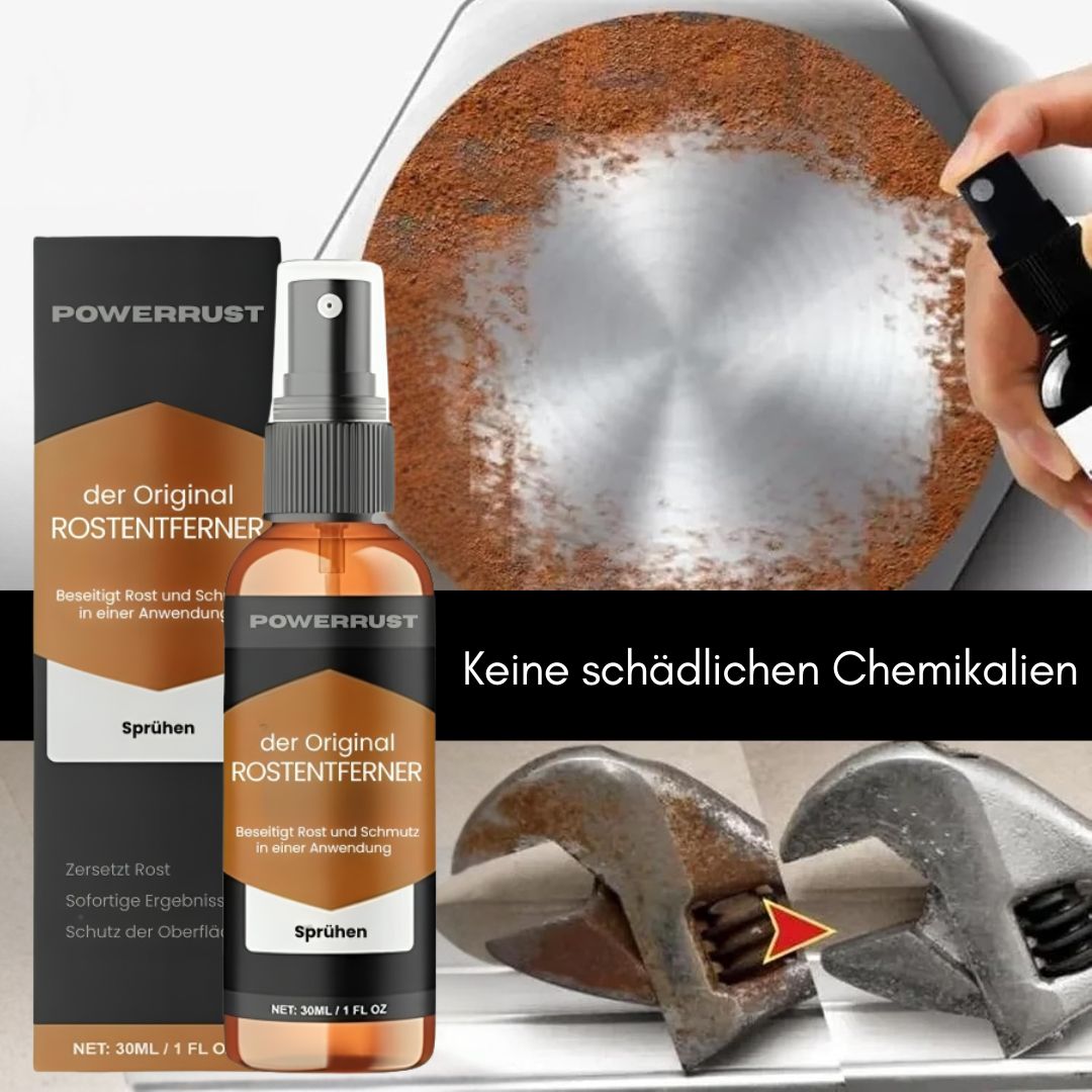Genopfriskning af rustent haveudstyr med PowerRust Rustfjerner. Beskytter metal mod fremtidig korrosion.