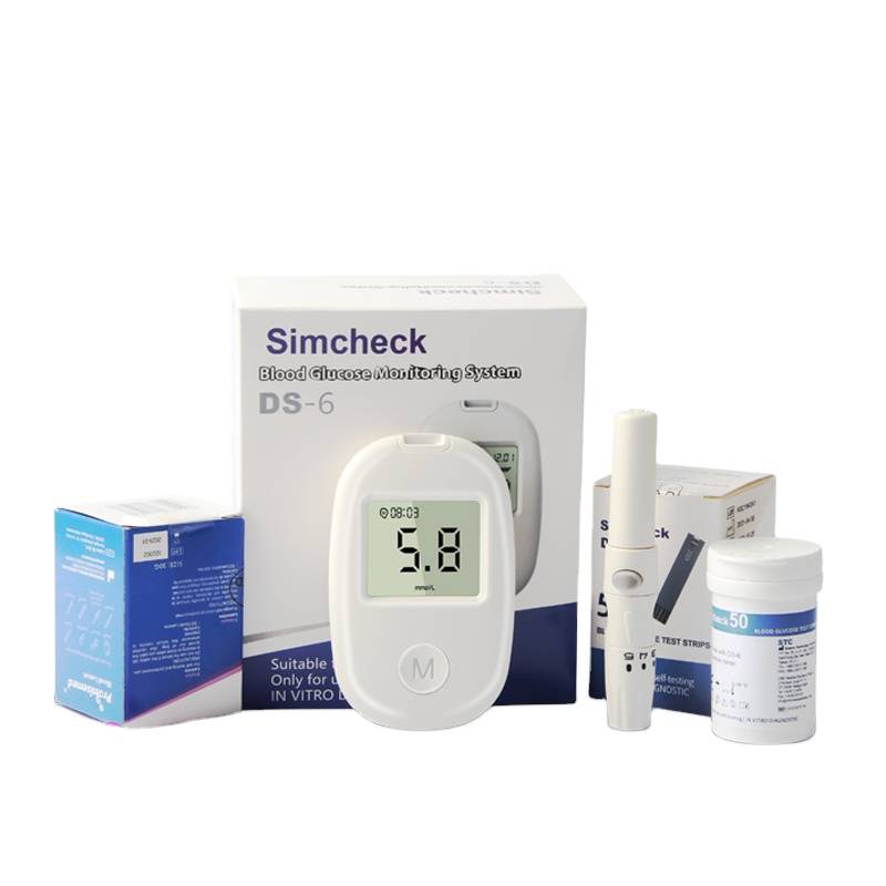 Præcis blodsukkermåler til hjemmebrug. Digital glukometer for hurtig diabetesmåling.