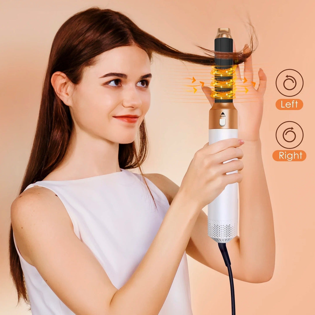 Alt-i-et professionel hårstyler til styling og hårpleje. Skaber smukke frisurer med varmebeskyttelse.