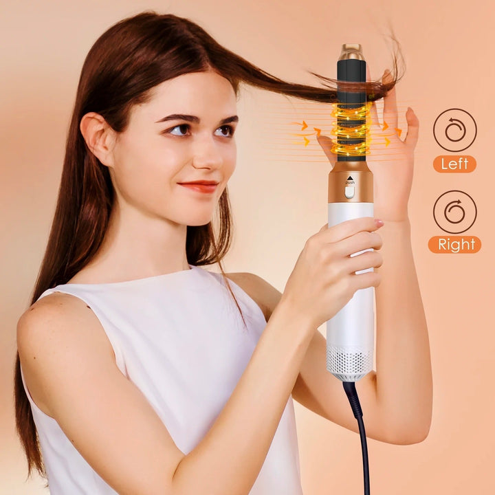 Alt-i-et professionel hårstyler til styling og hårpleje. Skaber smukke frisurer med varmebeskyttelse.
