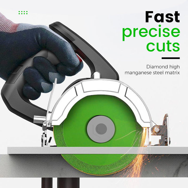 CutSharp Elite præcisions diamantklinge til glas, fliser og keramik, sikrer rene snit i håndværk.