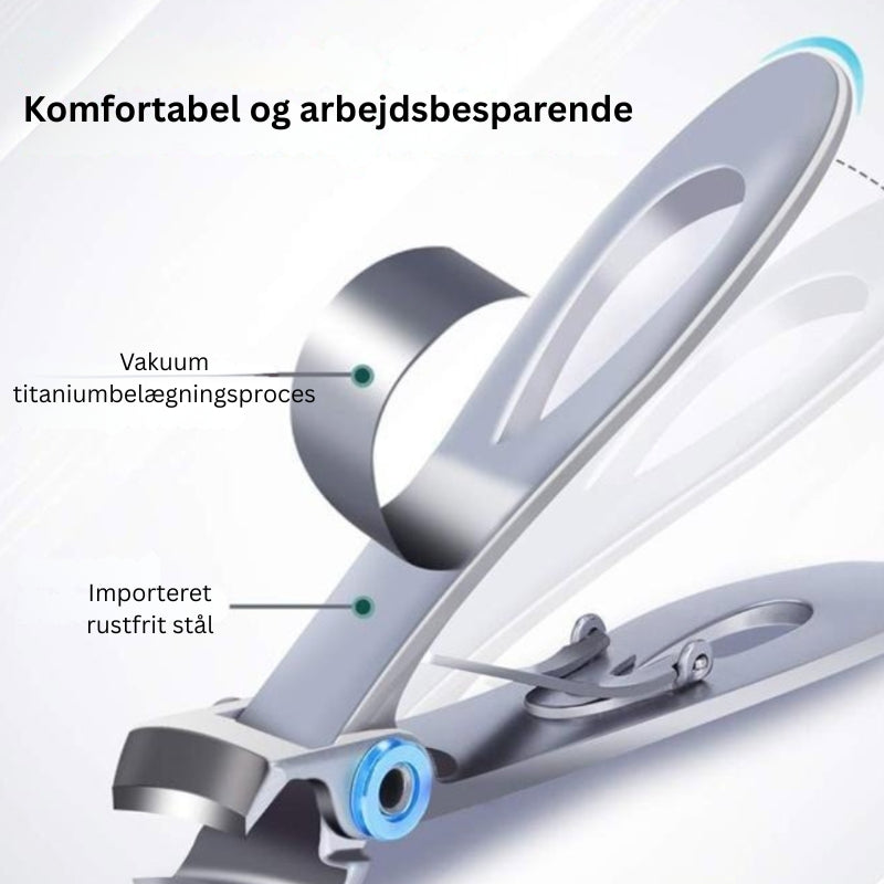 Herrepleje: Professionel negleklipper for mænd. Sikrer ubesværet, præcis klipning & optimal neglepleje.